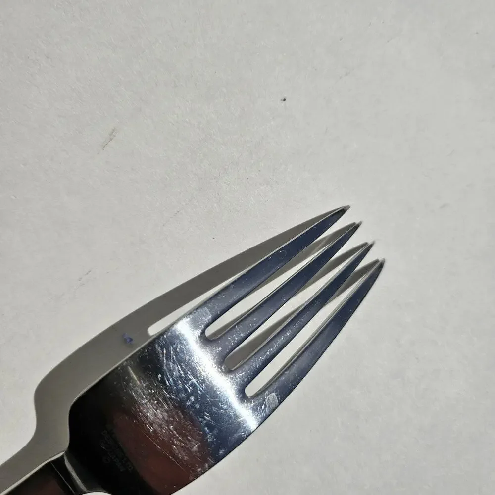 PYRAMID by Dansk Serving Fork Solid Stainless Steel 9.5